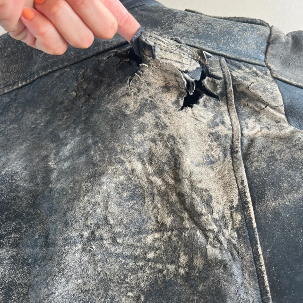 Dr Romanelli custom made cropped leather jacket XS - Picture 4 of 7